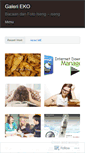 Mobile Screenshot of ekonugrha.wordpress.com