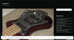 Desktop Screenshot of lapaxe.wordpress.com