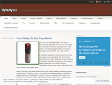 Tablet Screenshot of dytadypu.wordpress.com