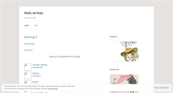 Desktop Screenshot of helswrites.wordpress.com