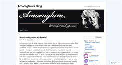 Desktop Screenshot of amoraglam.wordpress.com