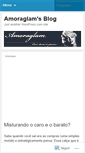 Mobile Screenshot of amoraglam.wordpress.com