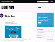 Tablet Screenshot of doit4lv.wordpress.com