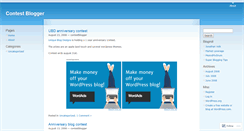 Desktop Screenshot of contestblogger.wordpress.com