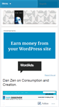 Mobile Screenshot of danzen.wordpress.com