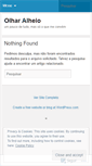 Mobile Screenshot of olharalheio.wordpress.com