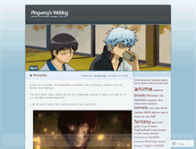 Tablet Screenshot of pingwing.wordpress.com