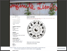 Tablet Screenshot of infinitelimbs.wordpress.com