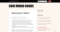 Desktop Screenshot of choiminhogoods.wordpress.com