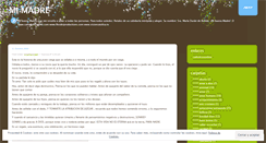 Desktop Screenshot of mibuenamadre.wordpress.com
