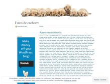 Tablet Screenshot of fotosdecachorro.wordpress.com