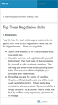 Mobile Screenshot of ltbusiness.wordpress.com