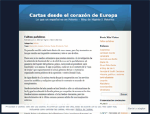 Tablet Screenshot of mipolonia.wordpress.com