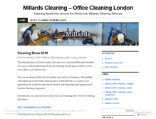 Tablet Screenshot of millardscleaning.wordpress.com