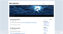 Desktop Screenshot of blueaphelion.wordpress.com