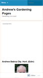 Mobile Screenshot of andrewbabicz.wordpress.com