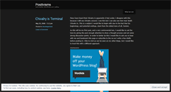 Desktop Screenshot of positivisms.wordpress.com