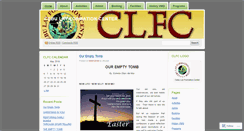 Desktop Screenshot of clfcweb.wordpress.com