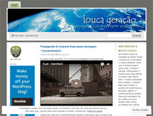 Tablet Screenshot of loucageracao.wordpress.com