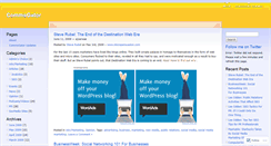 Desktop Screenshot of communigator.wordpress.com