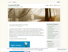 Tablet Screenshot of lokerbumn.wordpress.com