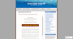 Desktop Screenshot of convocatorias.wordpress.com