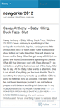 Mobile Screenshot of newyorker2012.wordpress.com