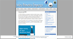 Desktop Screenshot of meuprimeiroemprego.wordpress.com
