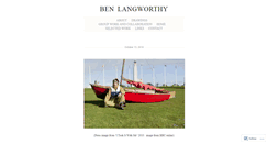 Desktop Screenshot of benlangworthy.wordpress.com