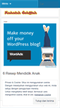 Mobile Screenshot of makalahsekolah.wordpress.com