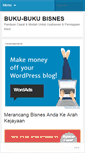 Mobile Screenshot of bukubisnes.wordpress.com