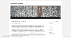 Desktop Screenshot of erotiskanoveller.wordpress.com