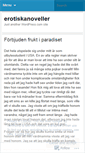 Mobile Screenshot of erotiskanoveller.wordpress.com