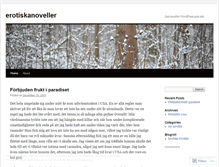 Tablet Screenshot of erotiskanoveller.wordpress.com