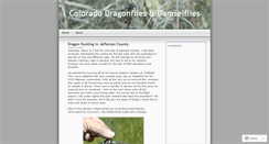 Desktop Screenshot of coloradodragonflies.wordpress.com