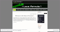 Desktop Screenshot of iloveformula1.wordpress.com