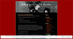 Desktop Screenshot of mrgrievous.wordpress.com