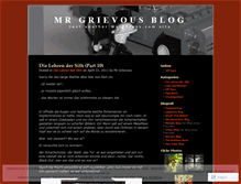Tablet Screenshot of mrgrievous.wordpress.com