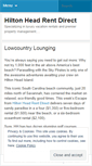 Mobile Screenshot of hiltonheadrentdirect.wordpress.com