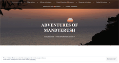 Desktop Screenshot of mandyerush.wordpress.com