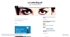 Desktop Screenshot of lolita04.wordpress.com