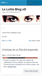 Mobile Screenshot of lolita04.wordpress.com