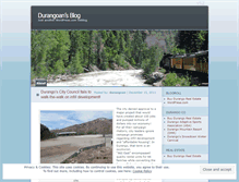Tablet Screenshot of durangoan.wordpress.com