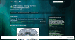 Desktop Screenshot of petromarineenergyservicesltd.wordpress.com