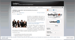 Desktop Screenshot of geologose.wordpress.com
