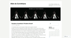 Desktop Screenshot of alemdocorinthians.wordpress.com