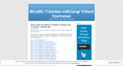 Desktop Screenshot of ircmirc.wordpress.com