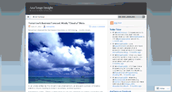 Desktop Screenshot of anatango.wordpress.com