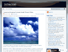 Tablet Screenshot of anatango.wordpress.com
