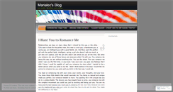 Desktop Screenshot of marialec.wordpress.com